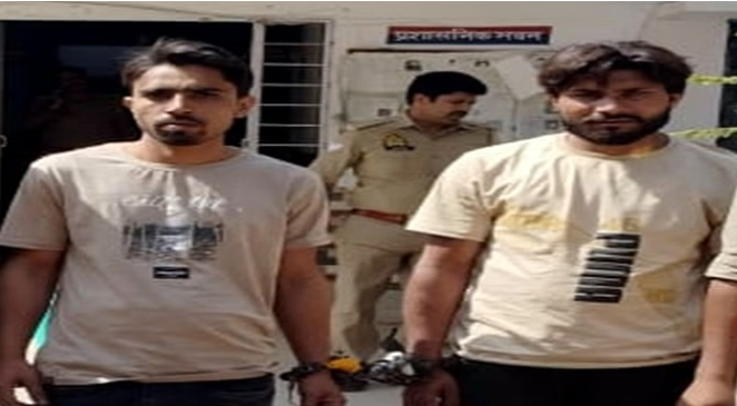 अमरोहा: पेट्रोल पंप पर लूटेरों ने लूटे सेल्समैन से 5 हजार रुपये, गिरफ्तार