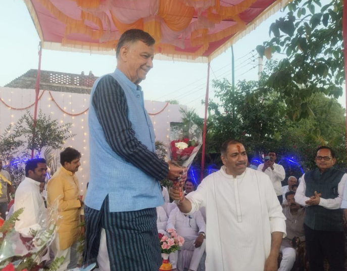 औरैया: पूर्व आईएएस देवी दयाल दोहरे को दी गई श्रद्धांजलि