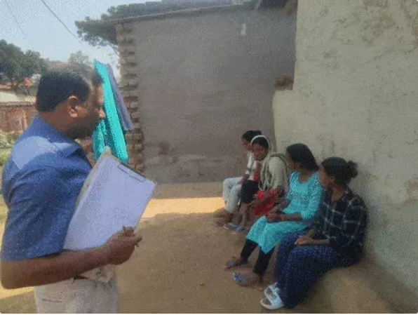 रांची: NUSRLके छात्रों ने दो गांव का किया दौरा, विकास में क्यों है पीछ़डे गांव के तैयार करेगी रिपोर्ट तैयार