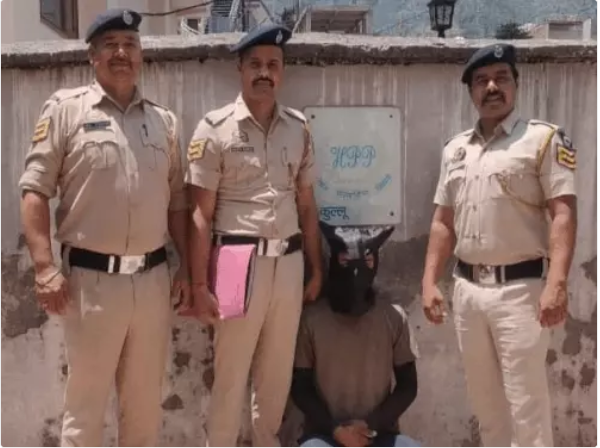 कुल्लू में एक नशा तस्कर गिरफ्तार:चरस बरामद, सप्लाई करने जा रहा था आरोपी