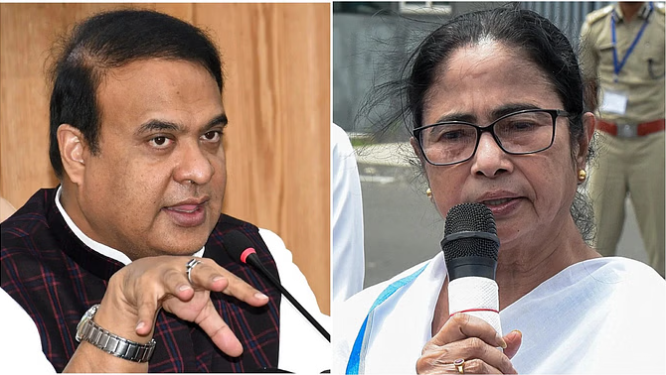 CM बिस्वा सरमा ने बांग्लादेश सरकार पर साधा निशाना, बोले- ‘बांग्लादेशी घुसपैठियों को बचाने की कोशिश कर रही TMC’