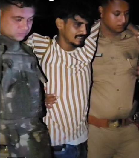 लखनऊ में पुलिस और बदमाश के बीच मुठभेड़, कुख्यात अपराधी गिरफ्तार