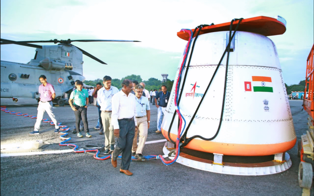 गगनयान मिशन को लेकर इसरो की तैयारी तेज,पहला एयर ड्रॉप टेस्ट हुआ सफल