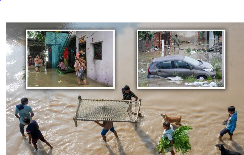 दिल्ली में यमुना का बढ़ता जल स्तर बढ़ा रहा धड़कनें