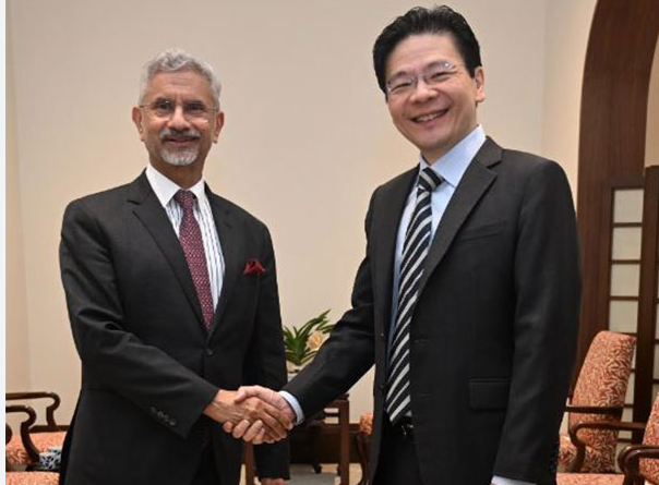दिल्ली: विदेश मंत्री एस. जयशंकर ने सिंगापुर के प्रधानमंत्री लॉरेंस वोंग से की मुलाकात