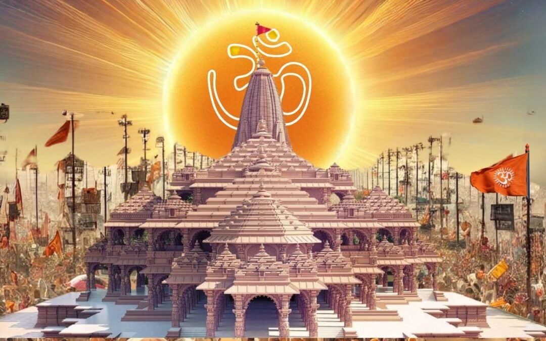 आज सनातनियों के लिए ऐतिहासिक पल: अयोध्या की पावन धरती पर श्रीराम जन्मभूमि मंदिर में धर्मध्वज फहराया जाएगा